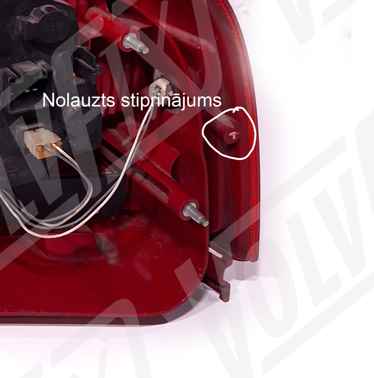Volvo S80 2004 - 2006 Face lift modelis Aizmugurējais kreisais lukturis 08662639 (lietots)