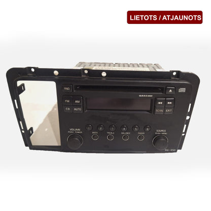 Volvo radio un CD atskaņotājs HU-650 30737708-1 (lietots / atjaunots)