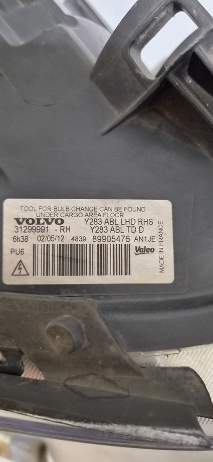 Volvo S60 / V60 priekšējais labais lukturis / 31299991 Ksenona  (lietots)